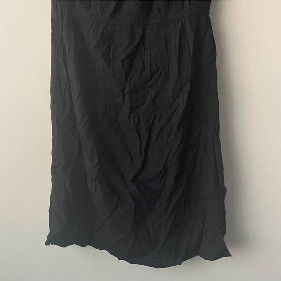 Old Navy 100% Rayon One Shoulder Frill Sleeve Elastic Waist Dress - M Tall - Picture 5 of 9